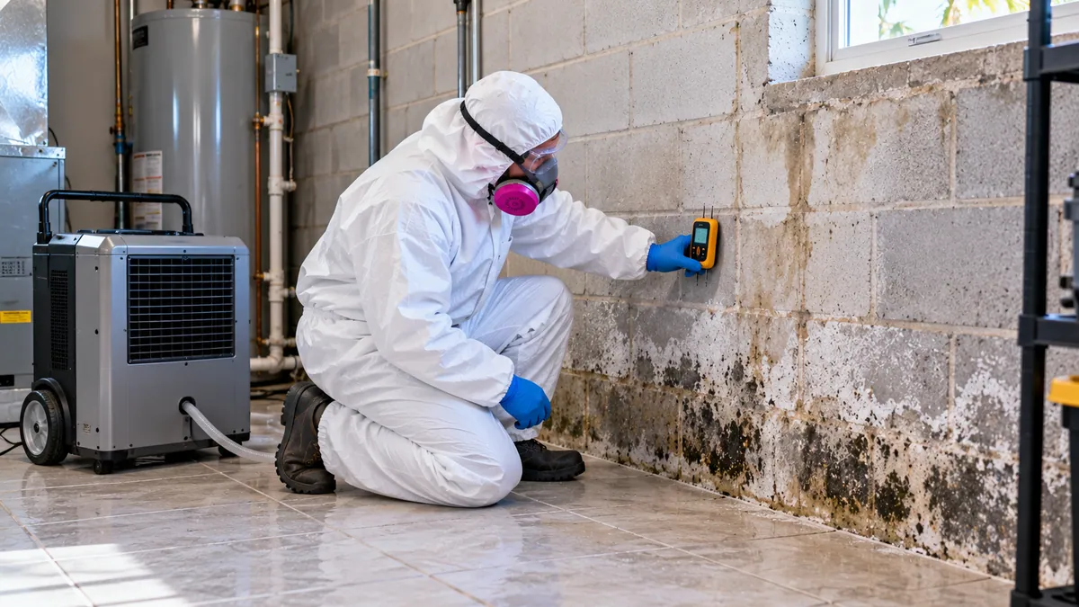 Basement Mold Removal in Boca Raton