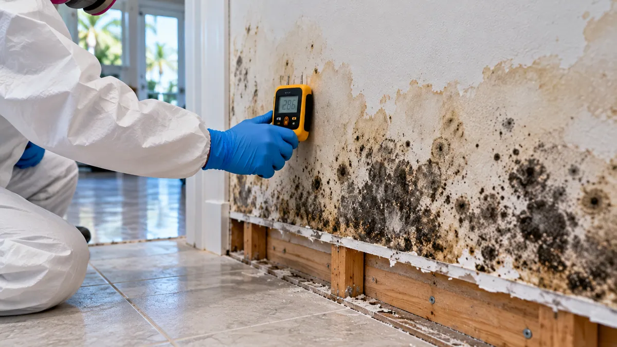 Black Mold Removal in Boca Raton