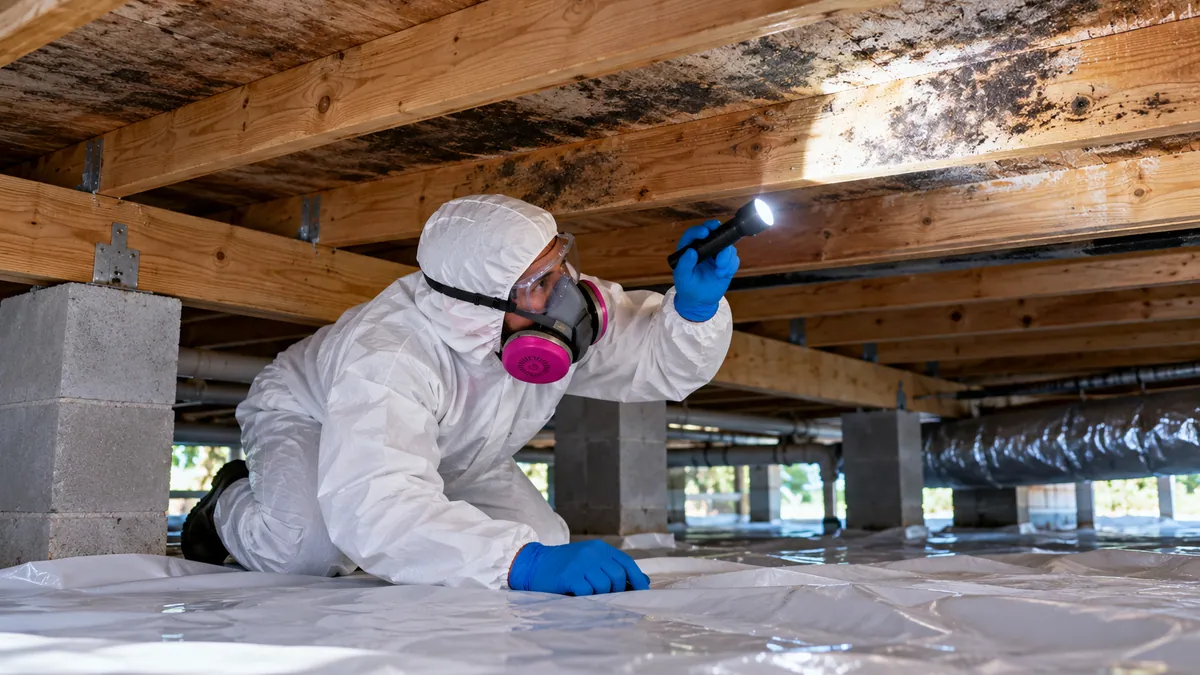 Crawl Space Mold Removal in Boca Raton