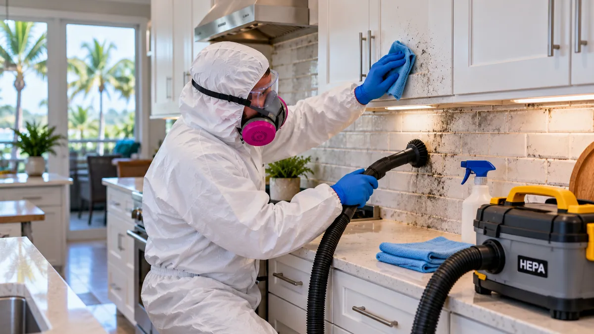 Demo-Free Mold Removal in Boca Raton